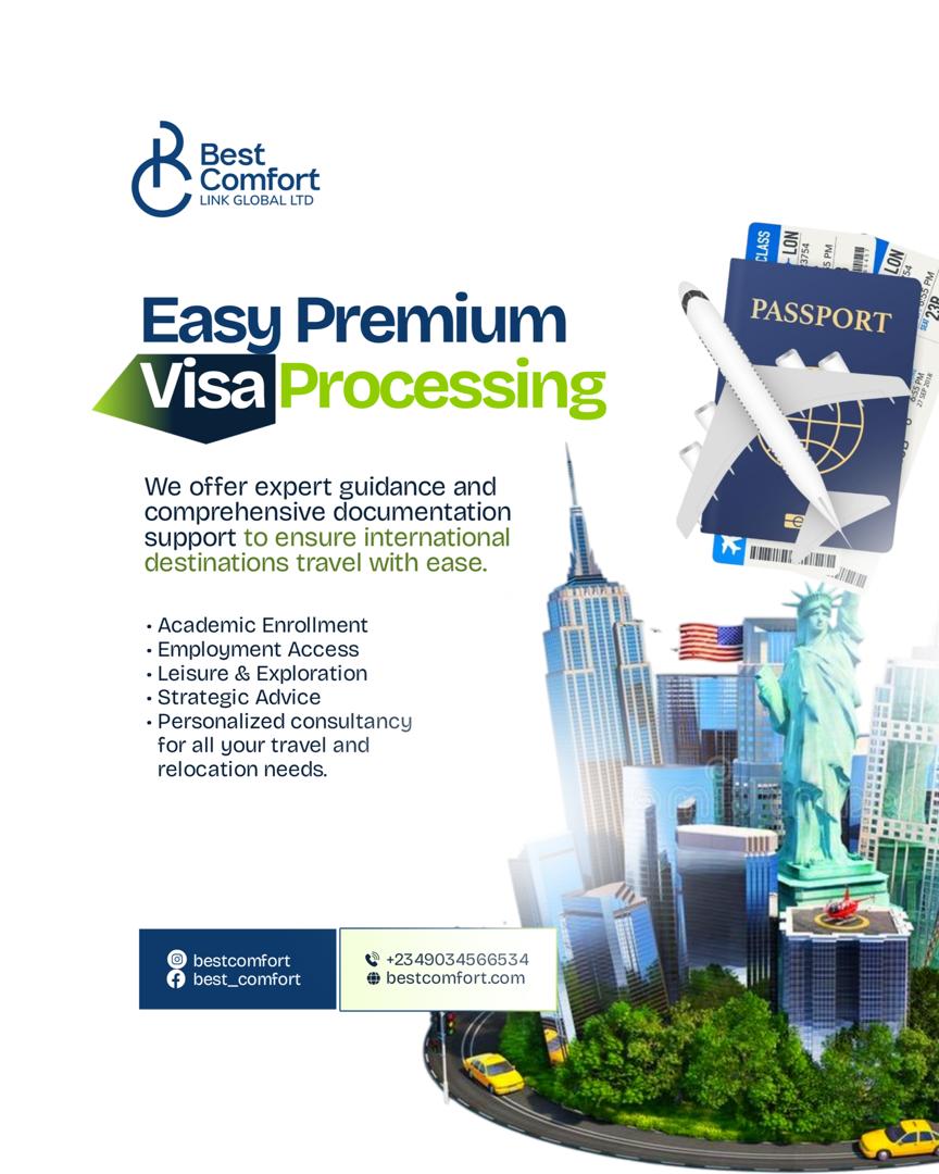 BestComfort Offer - Visa Processing